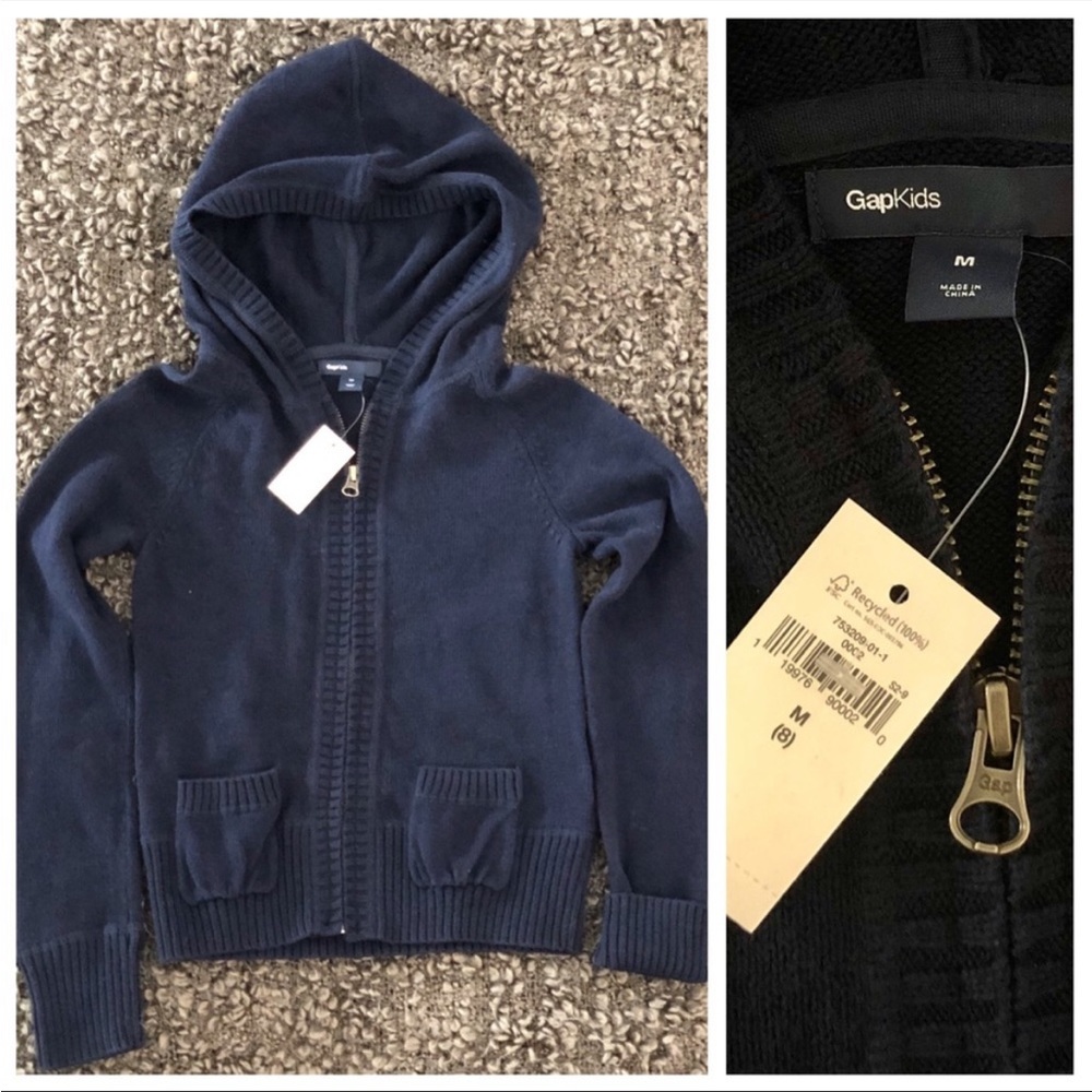 GAP Navy School Uniform Sweater and Butterfly Shirt 🦋